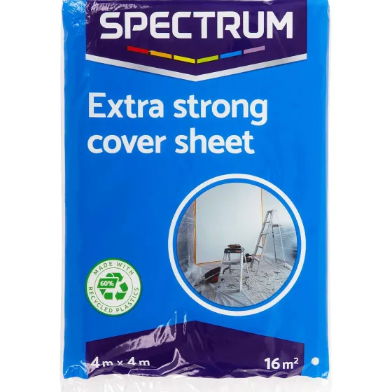 Verfbenodigdheden>Spectrum Afdekzeil Transparant