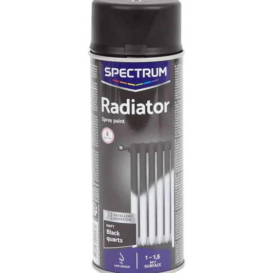 Verf>Spectrum Matte Radiatorlak Zwart