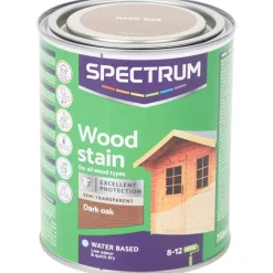 Verf>Spectrum Semi-Transparante Houtbeits Donker Eiken Bruin
