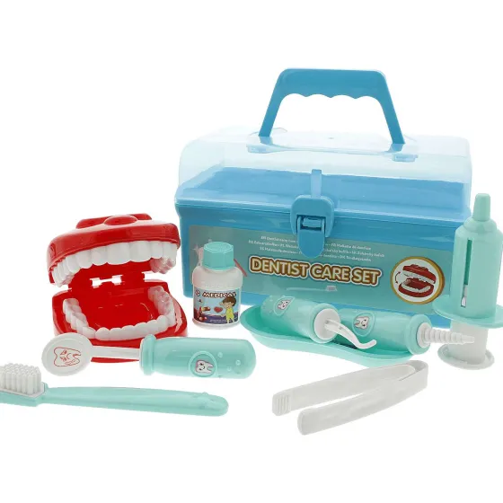 Speelfiguren & -Sets>Playmobil Speelgoed-Tandartskoffer Blauw,Rood,Wit