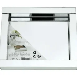 Woonaccessoires>Merk Spiegelplateau Zilver