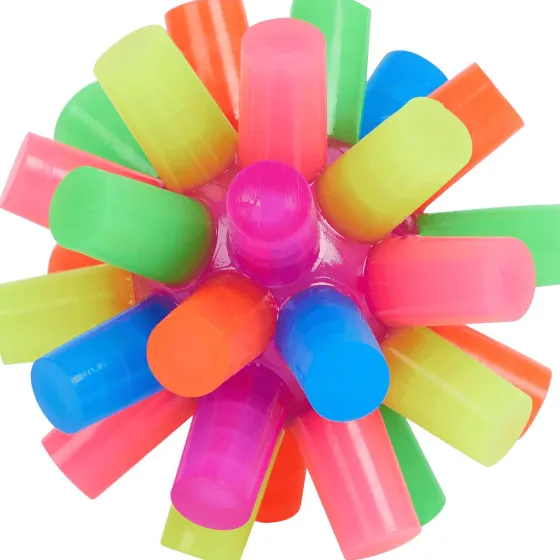 Spellen>Mini Matters Spike-Bal Met Licht Meerkleurig