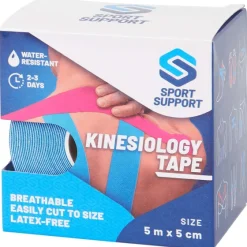 Gezondheid>Kinzo Sport Support Kinesiology Tape Beige,Blauw,Roze,Zwart