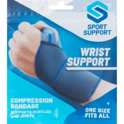 Sportartikelen>Dunlop Sport Support Polsbandage Grijs