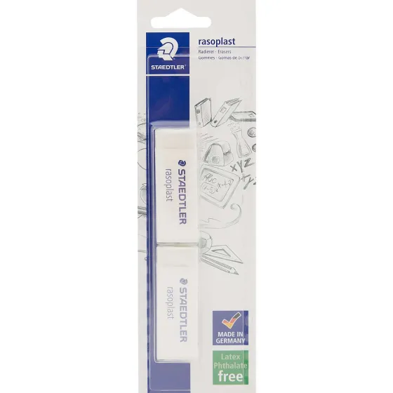 Bureau Accessoires>Staedtler Rasoplast Gum Wit