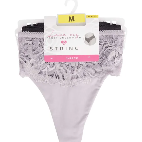 Ondergoed>Australian Strings Meerkleurig,Zwart