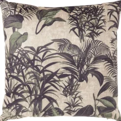 Beddengoed>Froyak Studio Hemliv Velvet Kussen Met Planten Print