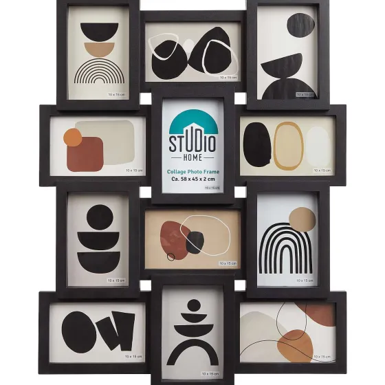 Fotolijstjes>Studio Home Collage-Fotolijst Zwart