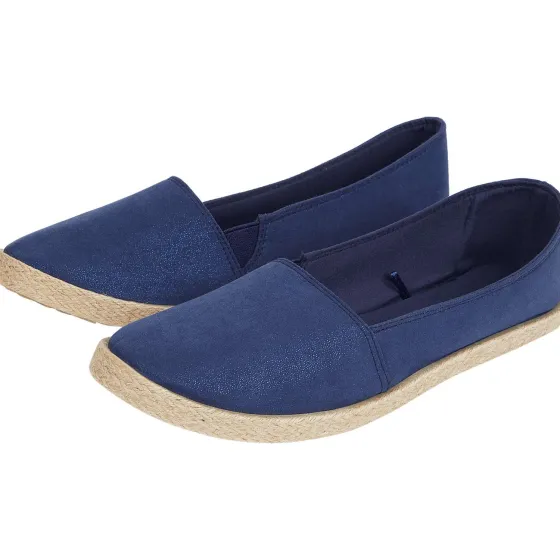 Schoenen>Merk Suedine Instappers Blauw,Grijs,Roze