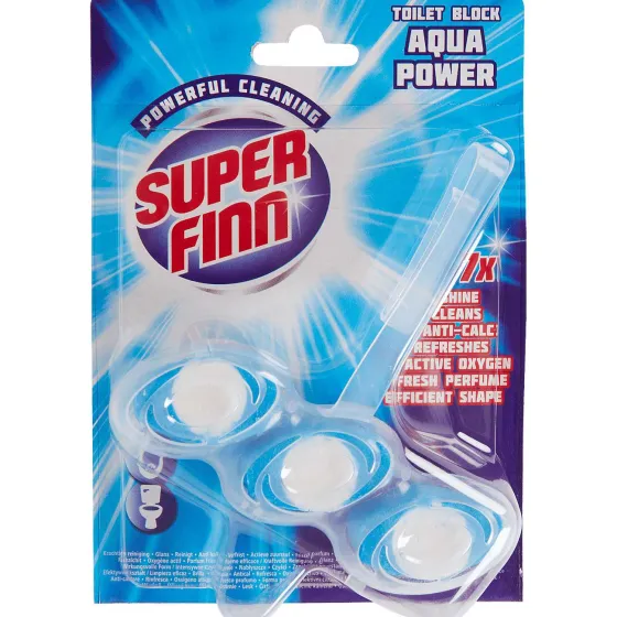 Schoonmaakmiddelen>Superfinn Toiletblok Blauw,Paars,Geel