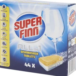 Afwas- & Wasmiddelen>Superfinn Vaatwastabletten All-In-1