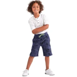 Kleding>SuperTrash Sweatshort Blauw,Bruin,Grijs,Print