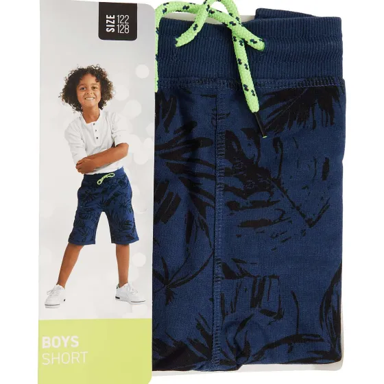 Kleding>SuperTrash Sweatshort Blauw,Bruin,Grijs,Print