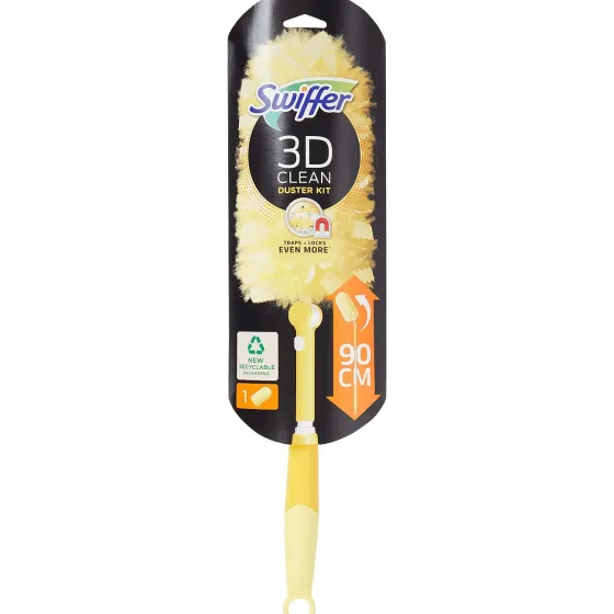 Schoonmaakartikelen>Swiffer 3D Clean Duster Kit