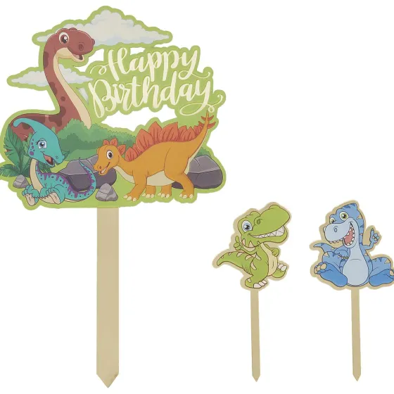 Feestartikelen>Merk Taarttoppers Print,Meerkleurig