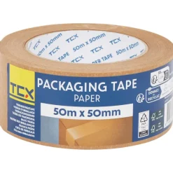 Gereedschap>TCX Papieren Verpakkingstape Bruin