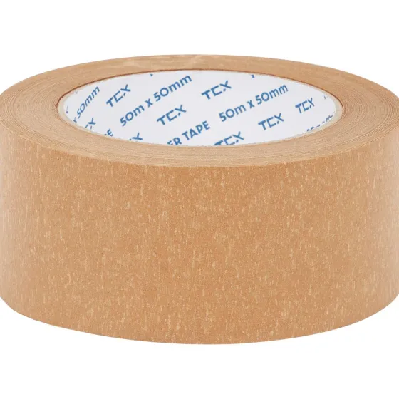 Gereedschap>TCX Papieren Verpakkingstape Bruin