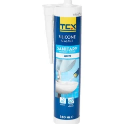Gereedschap>TCX Siliconenkit Sanitair Wit