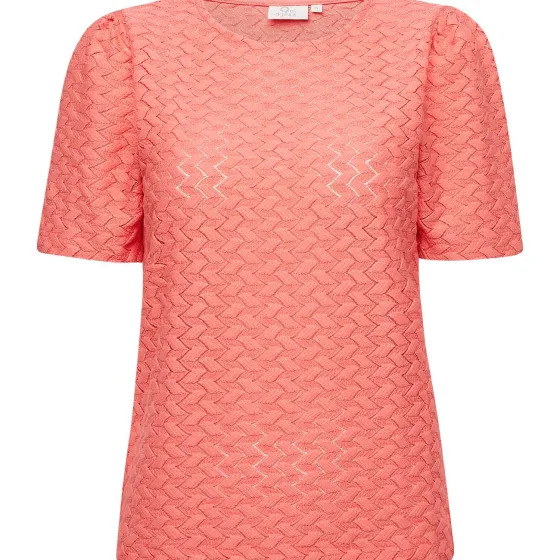 Kleding>SuperTrash 9Th Avenue T-Shirt Roze,Wit,Zwart