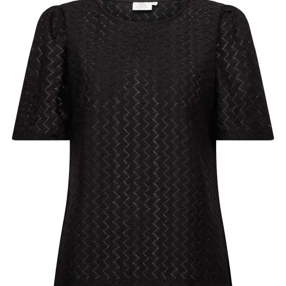 Kleding>SuperTrash 9Th Avenue T-Shirt Roze,Wit,Zwart