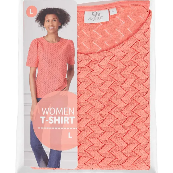 Kleding>SuperTrash 9Th Avenue T-Shirt Roze,Wit,Zwart