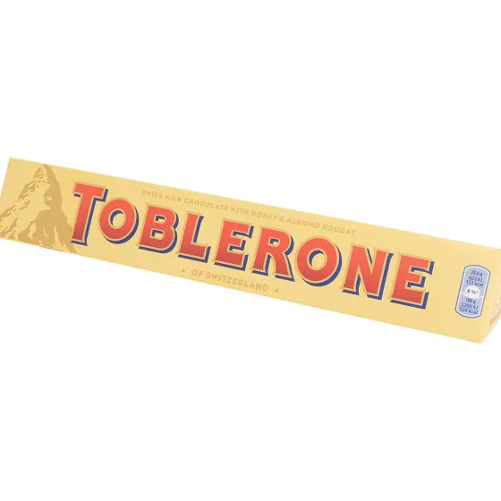 Chocolade>Toblerone