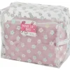 Make-Up>Max & More Toilettas-Set Roze,Zilver