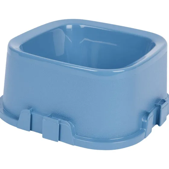 Dierenbenodigdheden>Merk Tontarelli Voerbak Blauw,Grijs,Wit