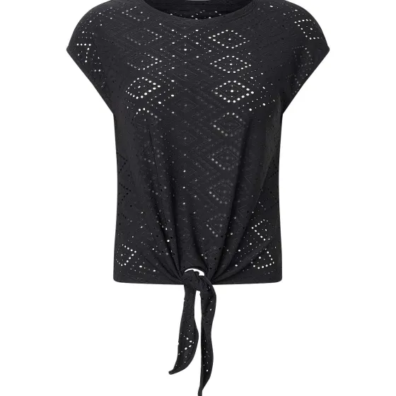 Kleding>SuperTrash Top Met Strik Blauw,Wit,Zwart