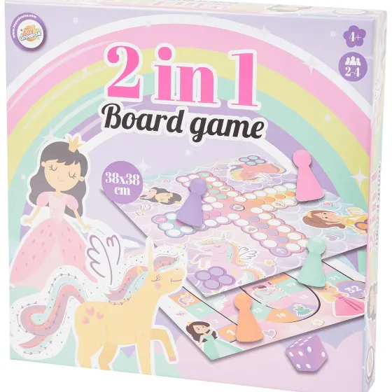Spellen>Mini Matters Toy Universe 2-In-1 Bordspel Print,Meerkleurig
