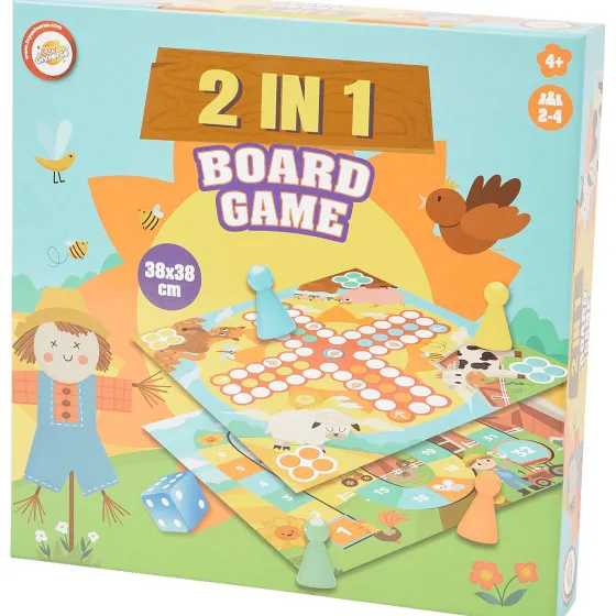Spellen>Mini Matters Toy Universe 2-In-1 Bordspel Print,Meerkleurig