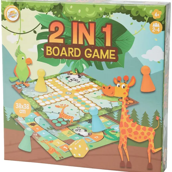Spellen>Mini Matters Toy Universe 2-In-1 Bordspel Print,Meerkleurig