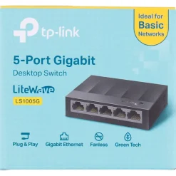 Multimedia Accessoires>TP-link Desktop-Switch Ls1005G Zwart