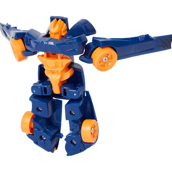 Speelvoertuigen>Androni Transformerende Robot Blauw,Geel,Grijs,Groen,Meerkleurig,Oranje,Rood