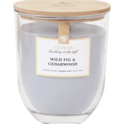 Kaarsen>Candra Treewick Geurkaars Xl Beige,Blauw,Grijs,Wit