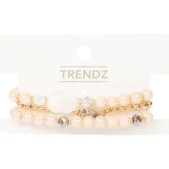 Horloges & Sieraden>Merk Trendz Armbandenset Meerkleurig