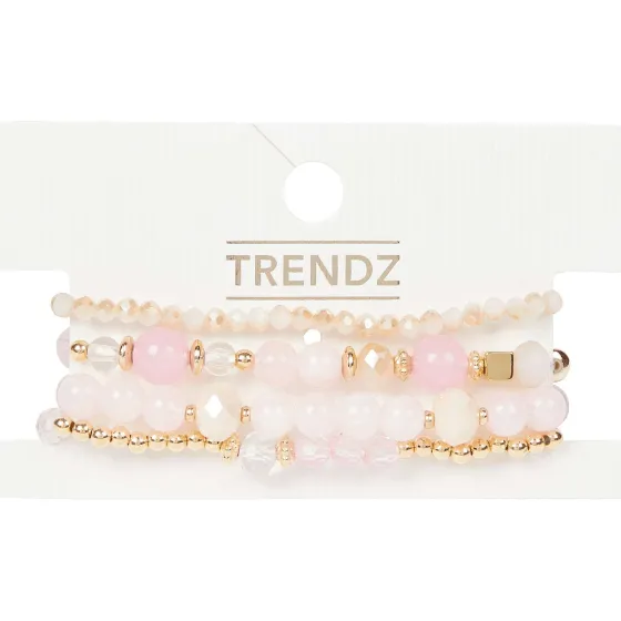 Horloges & Sieraden>Merk Trendz Armbandenset Meerkleurig