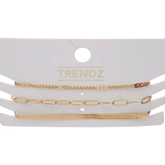 Horloges & Sieraden>Merk Trendz Armbandjes Goud,Meerkleurig