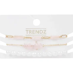 Horloges & Sieraden>Merk Trendz Armbandjes Goud,Meerkleurig