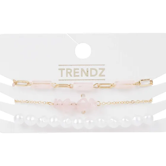 Horloges & Sieraden>Merk Trendz Armbandjes Goud,Meerkleurig