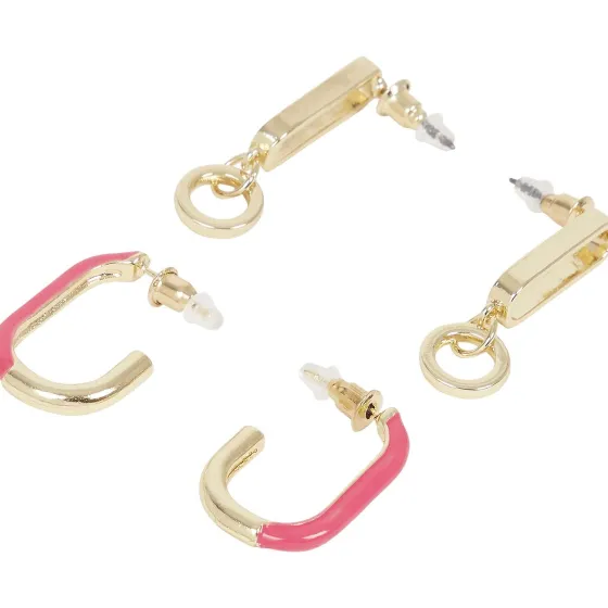 Horloges & Sieraden>Merk Trendz Oorbellenset Goud,Roze,Paars,Wit