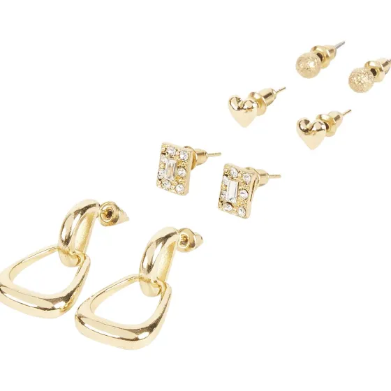 Horloges & Sieraden>Merk Trendz Oorbellenset Goud