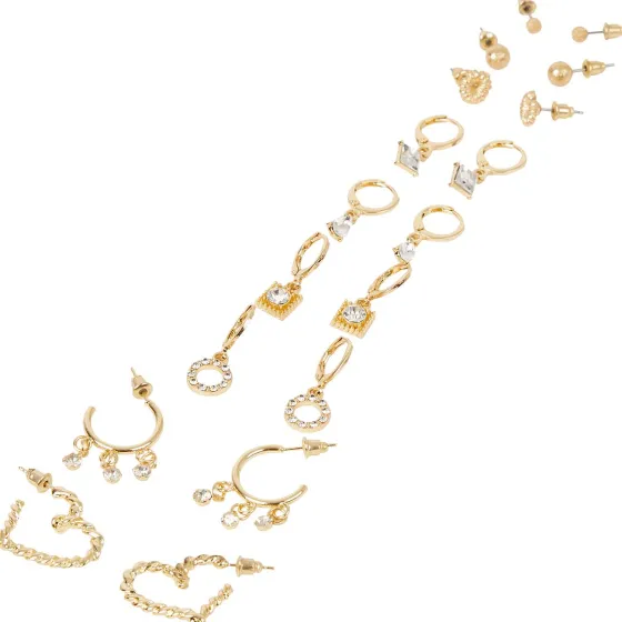 Horloges & Sieraden>Merk Trendz Oorbellenset Goud