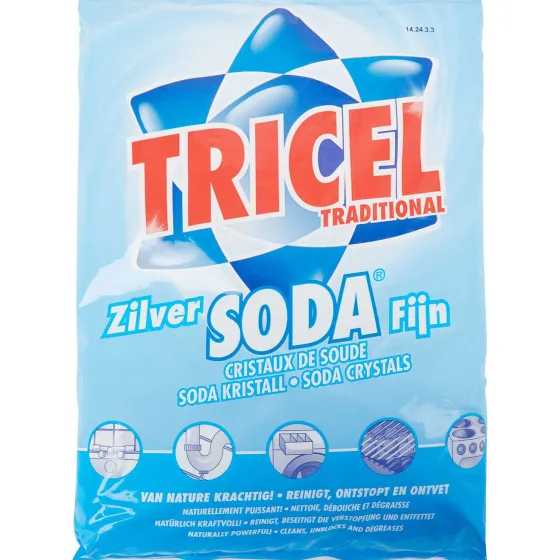Schoonmaakmiddelen>Fabulosa Tricel Zilversoda Fijn