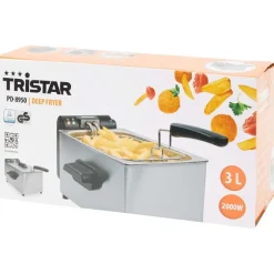 Keukenapparaten>Tristar Friteuse Pd-8950 Zilver