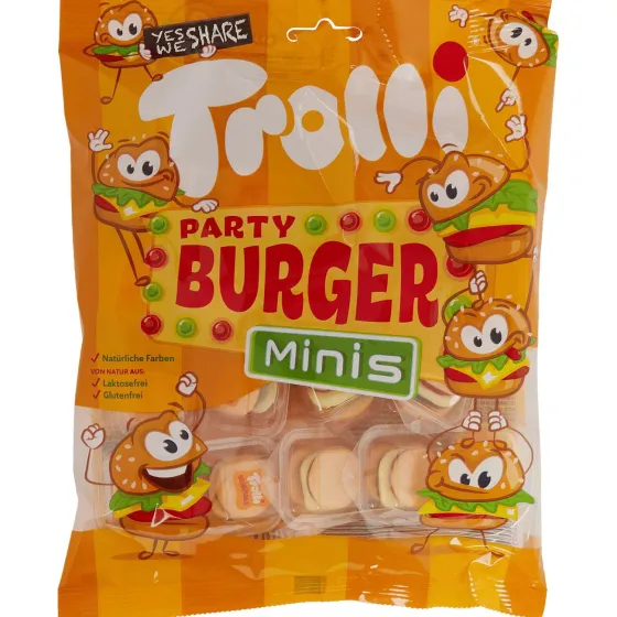 Drop & Snoep>Trolli Party Burger Mini'S
