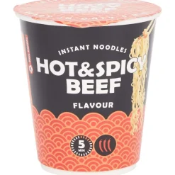 Voeding>Big Jeff Tummie Time Noodles Hot & Spicy Beef