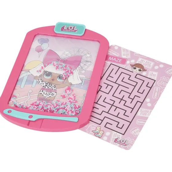 Knutselen>Nickelodeon Uitwisbaar Tekenbord Blauw,Roze,Zwart