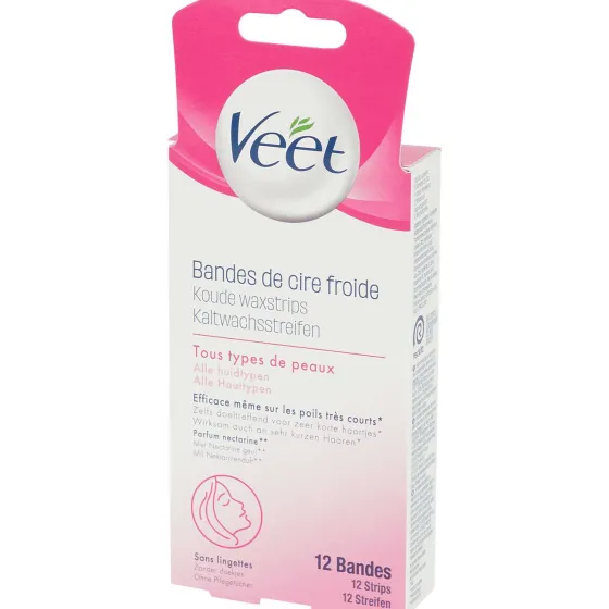 Ontharen & Scheren>Veet Koude Gezichtswaxstrips