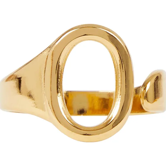 Horloges & Sieraden>Merk Vergulde Ring Goud